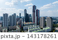 Aerial Hyperlapse of Yeouido Financial Skyline, National Assembly and Hangang River in Seoul 143178261