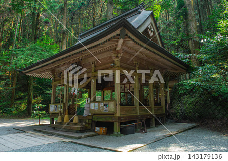 上色見熊野座神社の拝殿 上色見熊野座神社の拝殿 143179136