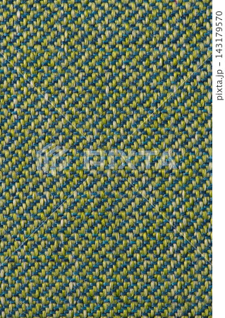 Blue and Green Textured Woven Fabric Texture 143179570