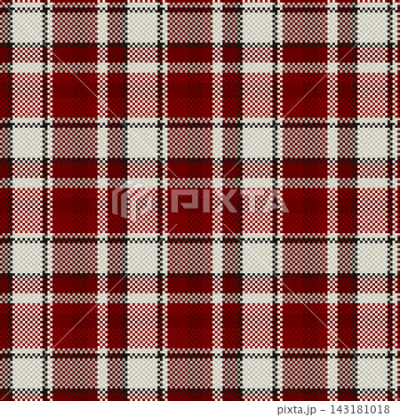 Seamless tartan plaid pattern background. Textile texture. Vector. 143181018