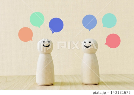 2人の会話のイメージ 143181675