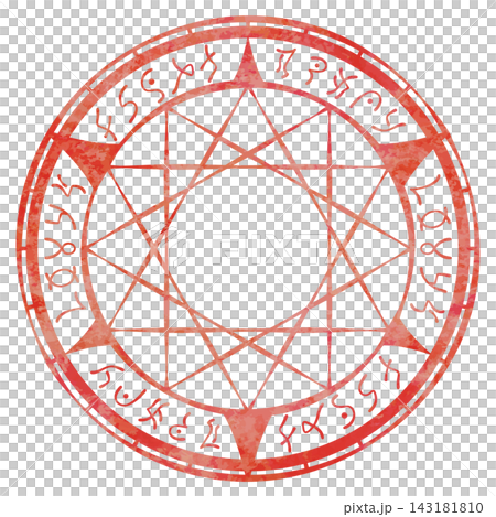 Magic circle (red) Magic circle (red) 143181810