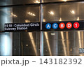 Subway station entrance sign showing A, C, B, D and 1 trains at Columbus Circle in New York City, USA, September 13, 2026 Subway station entrance sign showing A, C, B, D and 1 trains at Columbus Circle in New York City, USA, September 13, 2026 143182392