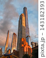 View of Midtown Manhattan skyscrapers including Steinway Tower and Central Park South through the window of Dizzy's Club in New York City, USA, September 13, 2026 View of Midtown Manhattan skyscrapers including Steinway Tower and Central Park South through the window of Dizzy's Club in New York City, USA, September 13, 2026 143182393