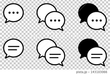 Chat, communication, conversation, speech bubble icon Chat, communication, conversation, speech bubble icon 143183066