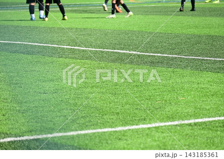 artificial green grass background for playground artificial green grass background for playground 143185361