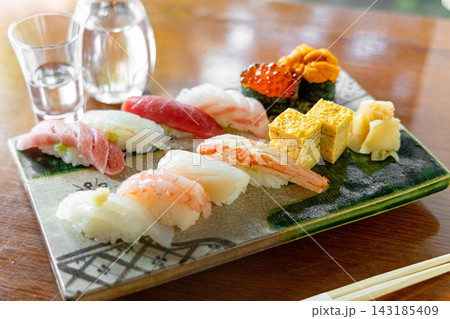 美味しそうなお寿司 美味しそうなお寿司 143185409