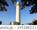 平舘灯台と青空 143186211
