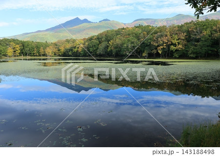 知床五湖の紅葉 Autumn foliage at the Shiretoko Five Lakes 143188498