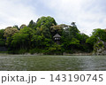 愛媛県大洲市肱川のほとりに建つ臥龍山荘 143190745