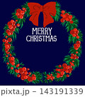 クリスマスリース 143191339