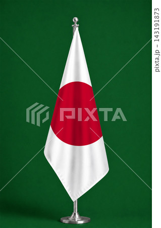 3D Flag on ceremonial flag 143191873