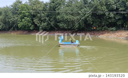 Ghaziabad , india - Water lake , A picture of boating lake in city forest ghaziabad 27 september 2026 Ghaziabad , india - Water lake , A picture of boating lake in city forest ghaziabad 27 september 2026 143193520