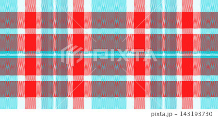 Vibrant plaid pattern featuring a stylish herringbone texture in red, blue, and white. This versatile vector design is perfect for fashion textiles, cozy home decor, or festive graphic projects. Vibrant plaid pattern featuring a stylish herringbone texture in red, blue, and white. This versatile vector design is perfect for fashion textiles, cozy home decor, or festive graphic projects. 143193730