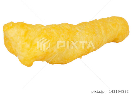 Snacks corn potato single isolated on white background Snacks corn potato single isolated on white background 143194552