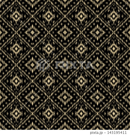 Hand-drawn Seamless Dark Bronze Tile Pattern for Royal Upholstery Fabric Wallpaper Decor Hand-drawn Seamless Dark Bronze Tile Pattern for Royal Upholstery Fabric Wallpaper Decor 143195411