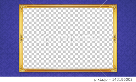 Gorgeous framed picture with a navy background. Frame, background, wallpaper (Full HD) with transparent center. Gorgeous framed picture with a navy background. Frame, background, wallpaper (Full HD) with transparent center. 143196002