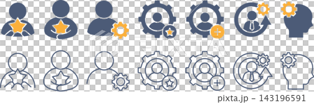 Skill-Acquiring Icon Set Skill-Acquiring Icon Set 143196591