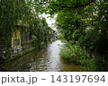 川のある京都の風景 143197694