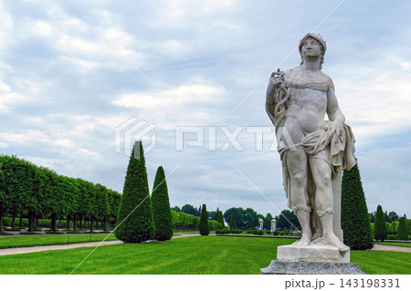 The gardens of Peterhof Palace in St. Petersburg, Russia. The gardens of Peterhof Palace in St. Petersburg, Russia. 143198331