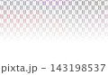 矢絣模様の和柄背景透過パターン素材 ピンクと紫グラデーションの伝統文様イラスト 143198537