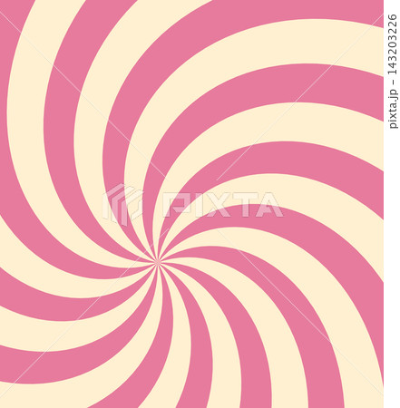 Pink and cream colored abstract spiral radial background for various design projects Pink and cream colored abstract spiral radial background for various design projects 143203226