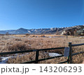 Scenic View of Snow-Capped Mountains and Charming Town in Park City, Utah. 143206293