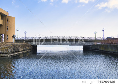 小樽運河の美しい絶景 小樽運河の美しい絶景 143209486