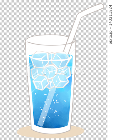 蘇打水的插圖 蘇打水的插圖 143211824