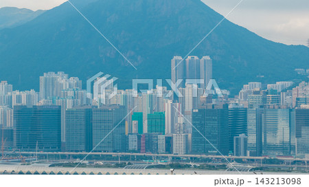 Hong Kong Sept 5 2026 Dense Kwun Tong urban cityscape Hong Kong Sept 5 2026 Dense Kwun Tong urban cityscape 143213098
