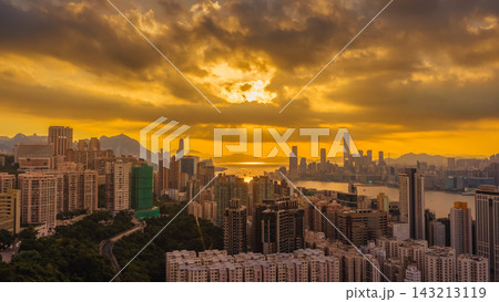 Hong Kong Sept 5 2026 Victoria Harbour and cityscape skyline Hong Kong Sept 5 2026 Victoria Harbour and cityscape skyline 143213119