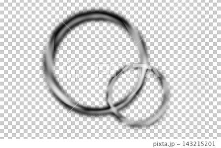 An illustration of two overlapping rings of different sizes, drawn with hand-drawn-style lines. An illustration of two overlapping rings of different sizes, drawn with hand-drawn-style lines. 143215201