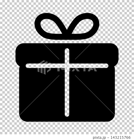 Vector gift, present icon 143215766