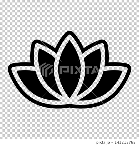 Vector lotus illustration Vector lotus illustration 143215768