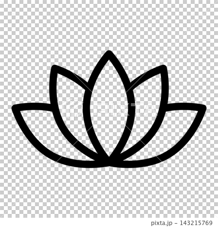 Vector lotus illustration Vector lotus illustration 143215769