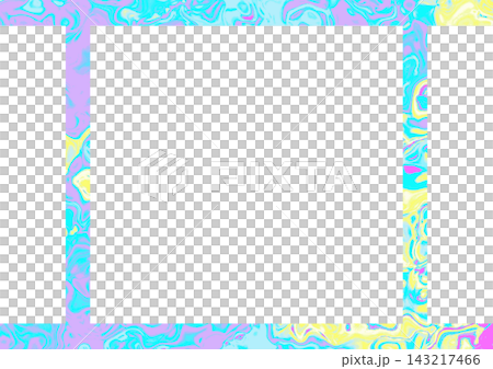 Water purple/yellow fluid marble 3-tier frame Water purple/yellow fluid marble 3-tier frame 143217466