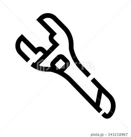 Adjustable wrench tool for repair and maintenance service 143218967