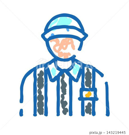 Referee sports official linesman controlling game rules Referee sports official linesman controlling game rules 143219445