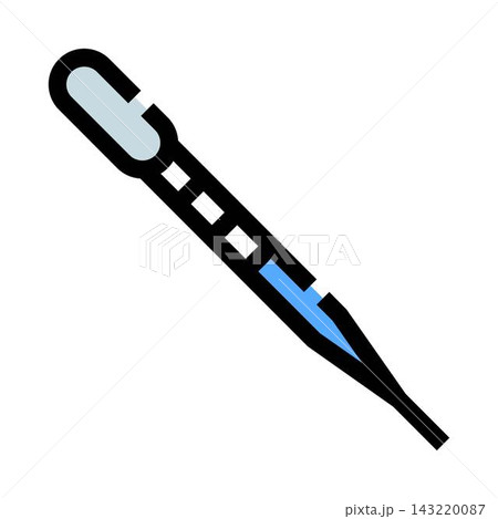 Dropper tool drawing liquid for science experimentation Dropper tool drawing liquid for science experimentation 143220087