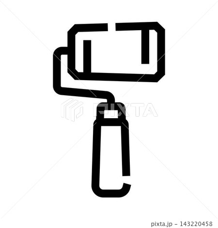 Paint roller tool for renovation and home improvement Paint roller tool for renovation and home improvement 143220458