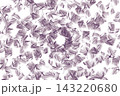 Less saturated burgundy twisting abstract spiral for decoration 143220680