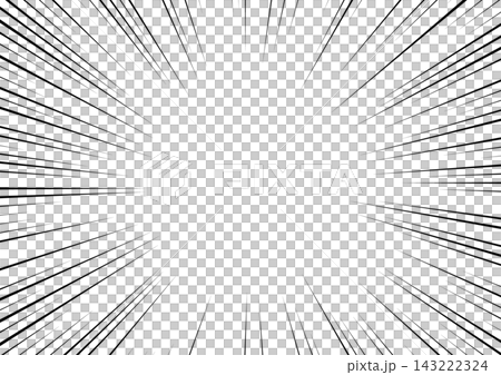 Vector illustration background, speed lines, manga, effect lines image, title space Vector illustration background, speed lines, manga, effect lines image, title space 143222324