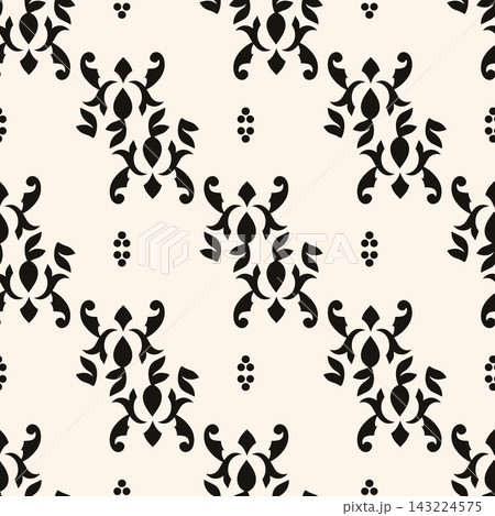 Vector minimal geometric seamless pattern. Small linear element modern lux fabric design textile swatch ladies dress, man shirt all over print block Vector minimal geometric seamless pattern. Small linear element modern lux fabric design textile swatch ladies dress, man shirt all over print block 143224575