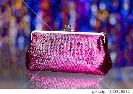 A beautiful pink cosmetic bag A beautiful pink cosmetic bag 143226859