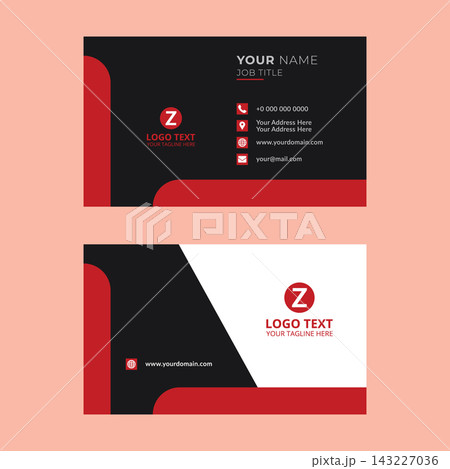 Business Card Design template 143227036