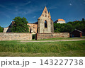 Rosa Coeli Monastery in Dolni Kounice, South Moravia, Czech Republic, aerial drone view 143227738