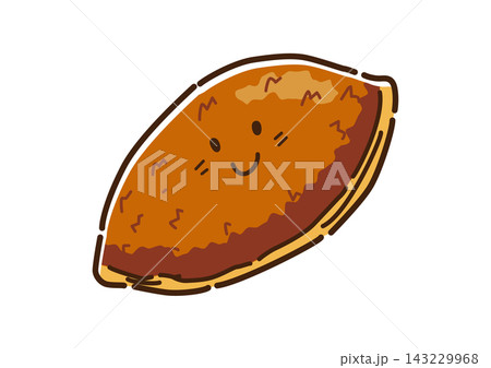 カレーパン　ゆるかわキャラ 143229968