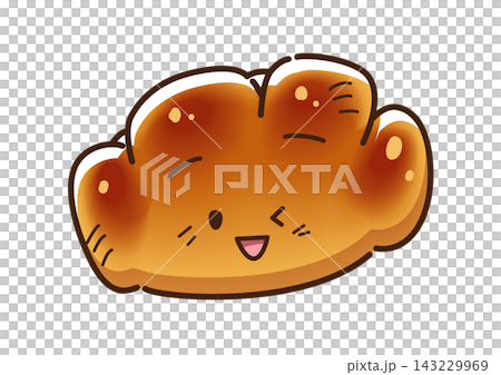 クリームパン　ゆるかわキャラ 143229969