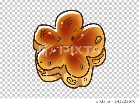 Walnut Bread - Cute and Relaxed Character 143229970