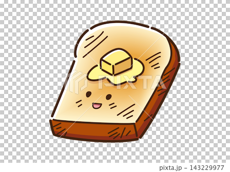Toast Cute and Relaxing Characters Toast Cute and Relaxing Characters 143229977